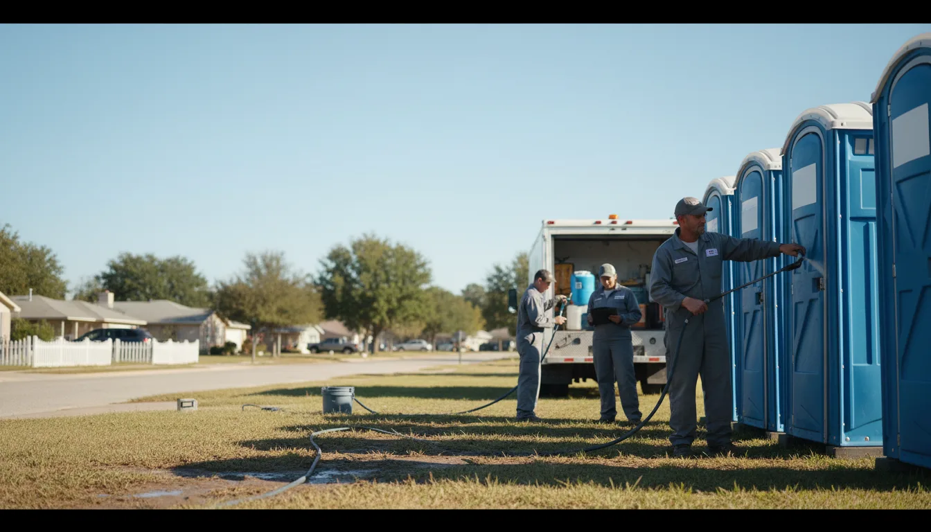 Long-Term Portable Toilet Rental in Ravenel, SC near me